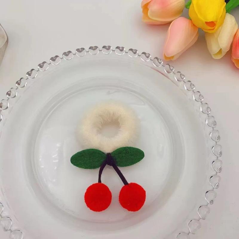 Cat Ears Plush Elastic Hair Bands Cute Hair Rope Ties Girls Barrettes Children Kawaii Headwear Headwear Kids Hair Accessorie