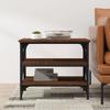 VidaXL Table d'appoint Chêne marron 55x38x45 cm Bois d'ingénierie 823336