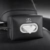 5 Colors Leather Car SeatBack Armrest Box Tissue Storage Bag Interior Practical Decoration Styling Accessories