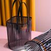 Bag PVC Tote Bag Makeup Organizer Female Beach Bag Storage Bag Shopping Bag Striped Handbag