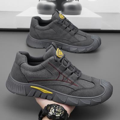 Buty robocze ubezpieczenia pracy odporne na zużycie buty na plac budowy męskie jesienne nowe buty robocze amortyzujące wszechstronne buty codzienne męskie