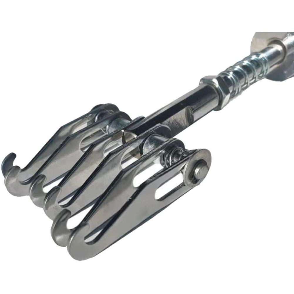 Auto Dellenreparaturwerkzeug, Klauenhakenwerkzeuge Metall 6 Klauenhaken Reparaturmaschinenzubehör Schiebehammer Gruben Ausziehstange Punktschweißen Dellenreparatur