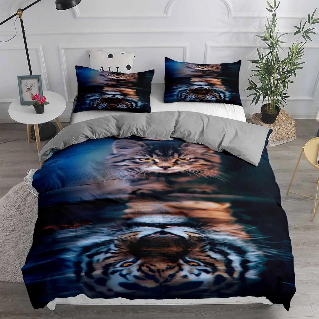 Bedding Set Adults Lion Duvet Cover Sets Kids,twin Full Queen King Bedroom Set  Home Textile Housse De Couette Luxury