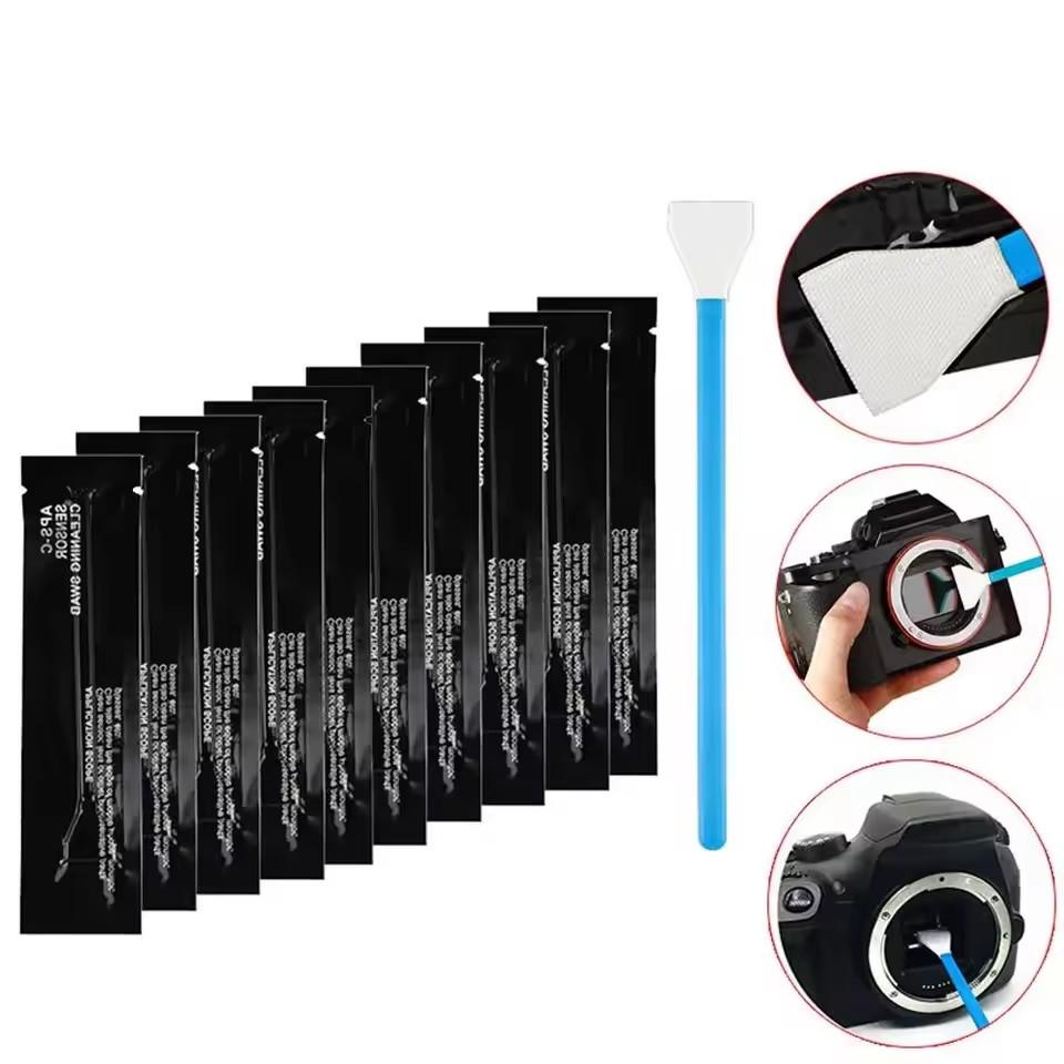 5Pcs/set Professional Sensor Cleaner Swab Kit for Digital Camera's CCD or CMOS Sensor for Full-Frame APS-C M4/3 Sensors Cleaning