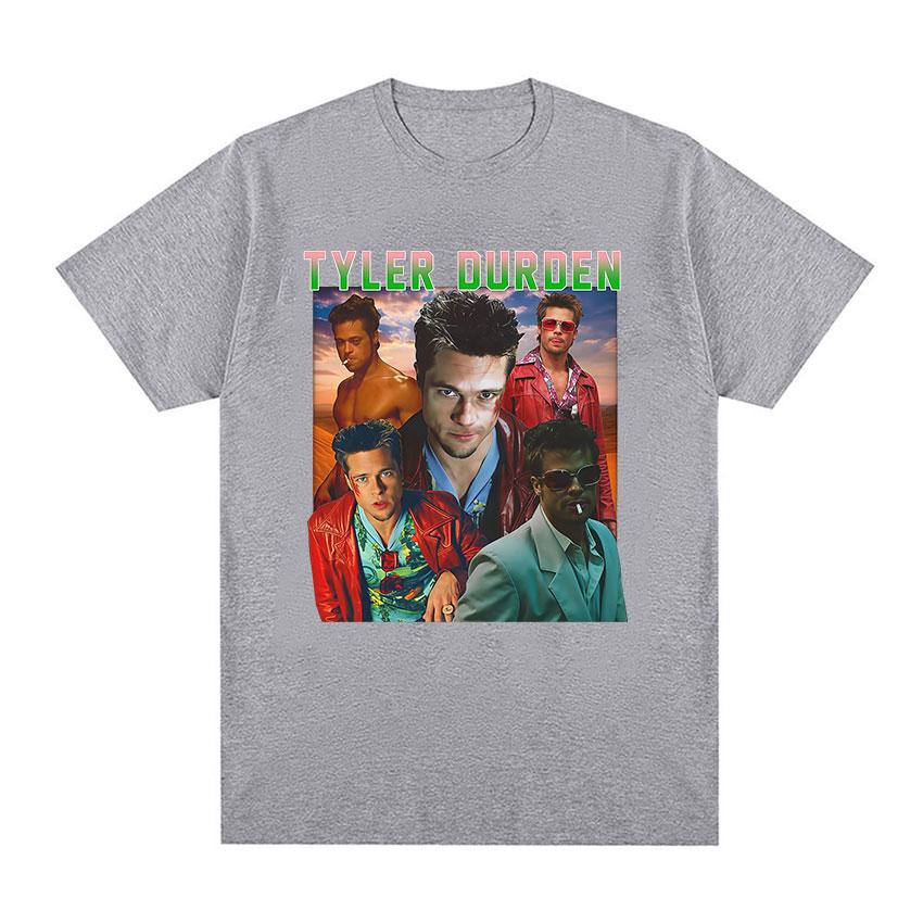 Tyler Durden Vintage Graphic T Shirt Women Gothic Fashion Short Sleeve Tshirts Casual 100 Cotton Oversized Tshirt Streetwear