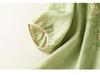 2025 Women's Summer Cotton Linen Embroidered V-Neck Loose Retro Pullover Shirt