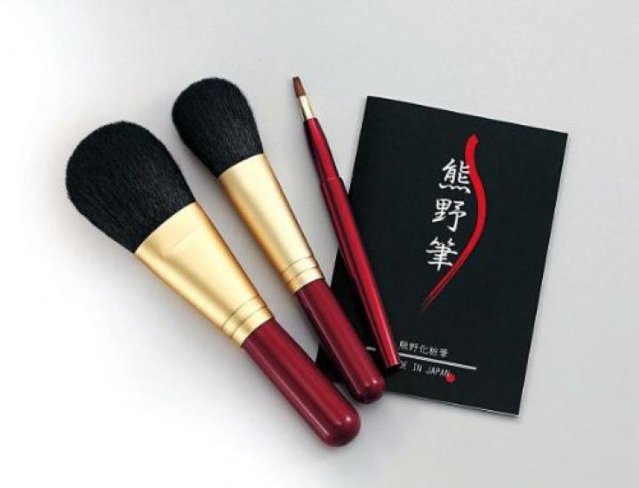 Kumano Brush Makeup Brush Fude no Kokoro Set, KFi-80R