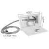 RV External Exterior Shower RV Shower Box Kit with Lock for Boat Marine Camper Motorhome Caravan Camper Accessories