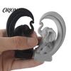 Decorative Figures for Entryway Table 2Pcs 3D Printed Baby Elephant Ornaments, Romantic Heart Shaped Figurines, Modern Handmade Look Home Accents