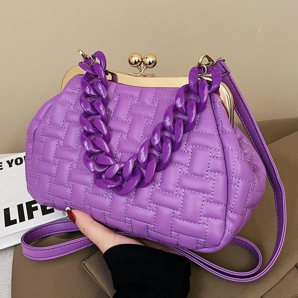 Luxury Designer Brand Bag Women's Fashion Shoulder Bag Small Chain Tote Vintage Crossbody Bag
