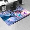 3D Printed Elsa,Butterflies,Winter Forest Anti-Slip Rug - Machine Washable Office Rug for Living Room, Bedroom, Office - Multiple Sizes