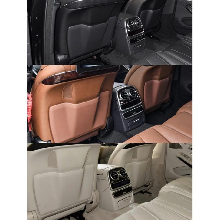 Car Front Left Right Seat Storage Pocket Pack Back Bracket Repair Kit For BENZ S Class W222 S320 S350 S450 S500 2014-2020