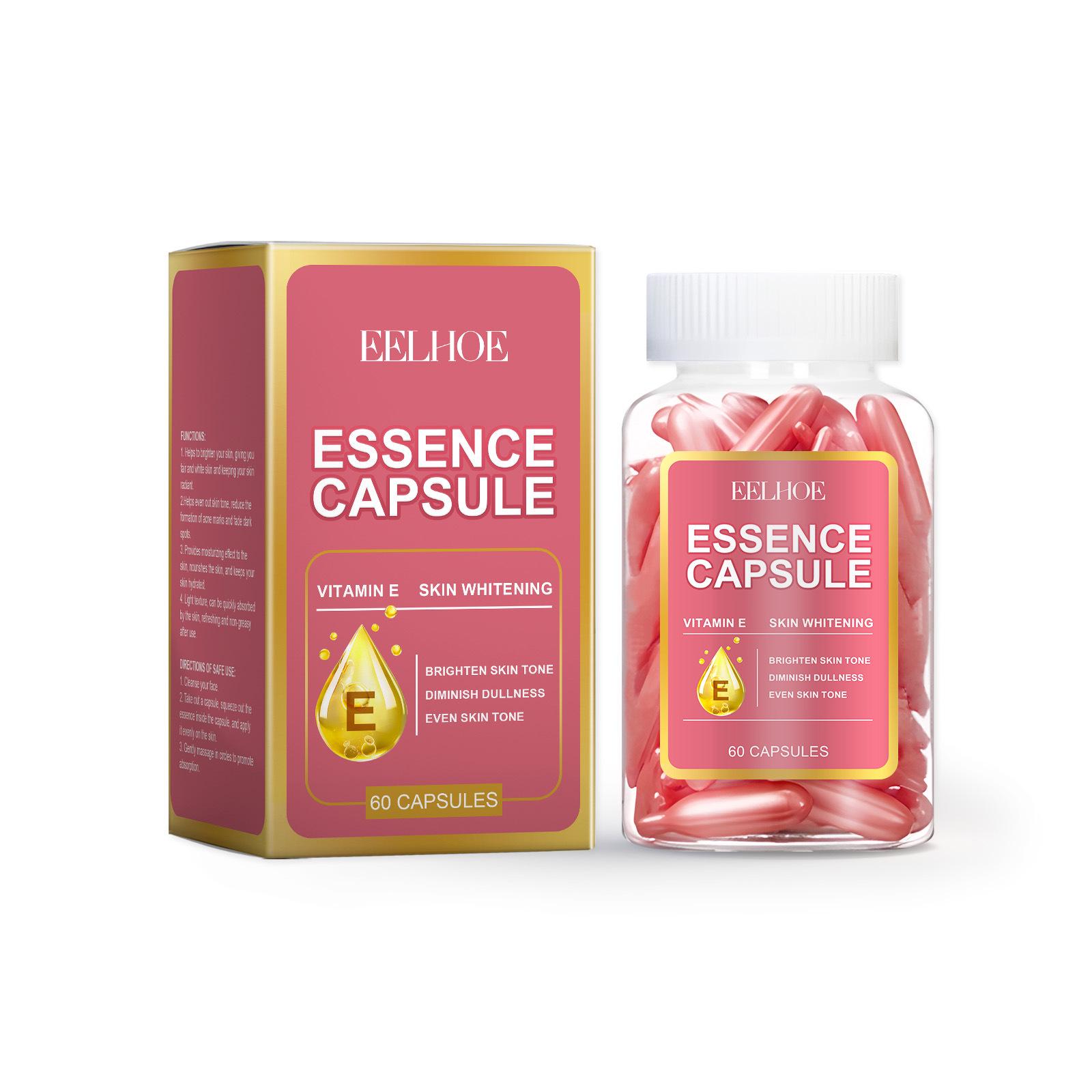 EELHOE Hydrating Facial Capsule Serum: Nourishing & Radiant Skincare 60 Capsules