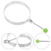 Omelet Shaper Egg Cooking Rings Stainless Steel Kitchen Use Baking 10Pack