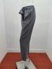 2024 Damen Sommer Baumwolle Leinen Weitbein Hose mit Gummizug