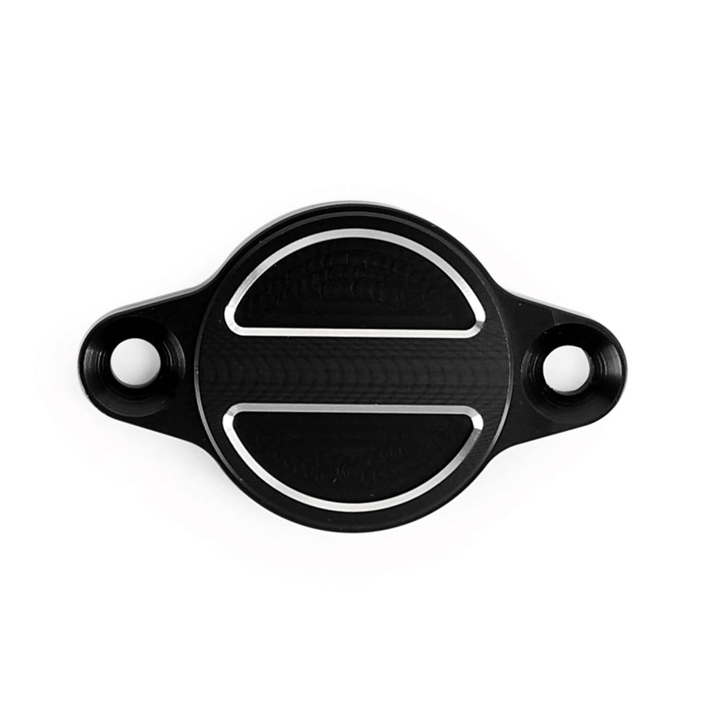 Frezon CNC Aluminum Filter Cap Cover for Ducati Monster 696 821 937 1100 1200S Black