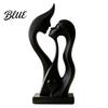 Creative Romantic Presents Lover Statue Abstract Figurine Couple for Birthday Modern Minimalist Home Decor Love Sculpture Artistic Embrace Figurines
