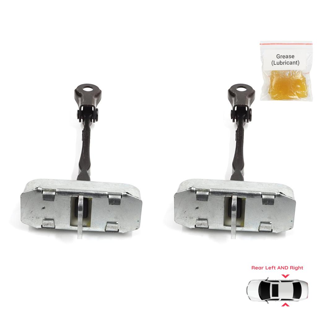 EDP1534-1 2 Pieces Rear Door Stop Check Assy Limiter Strap for Toyota Corolla MK10 E15 2006-2013 6863002130