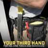 Holstery MagMaster Magnetic Tool Holder Powerful Belt Magnet Holster for Drill and Other Magnetic Tools and Hardware - Clip-On Screws, Hammers,