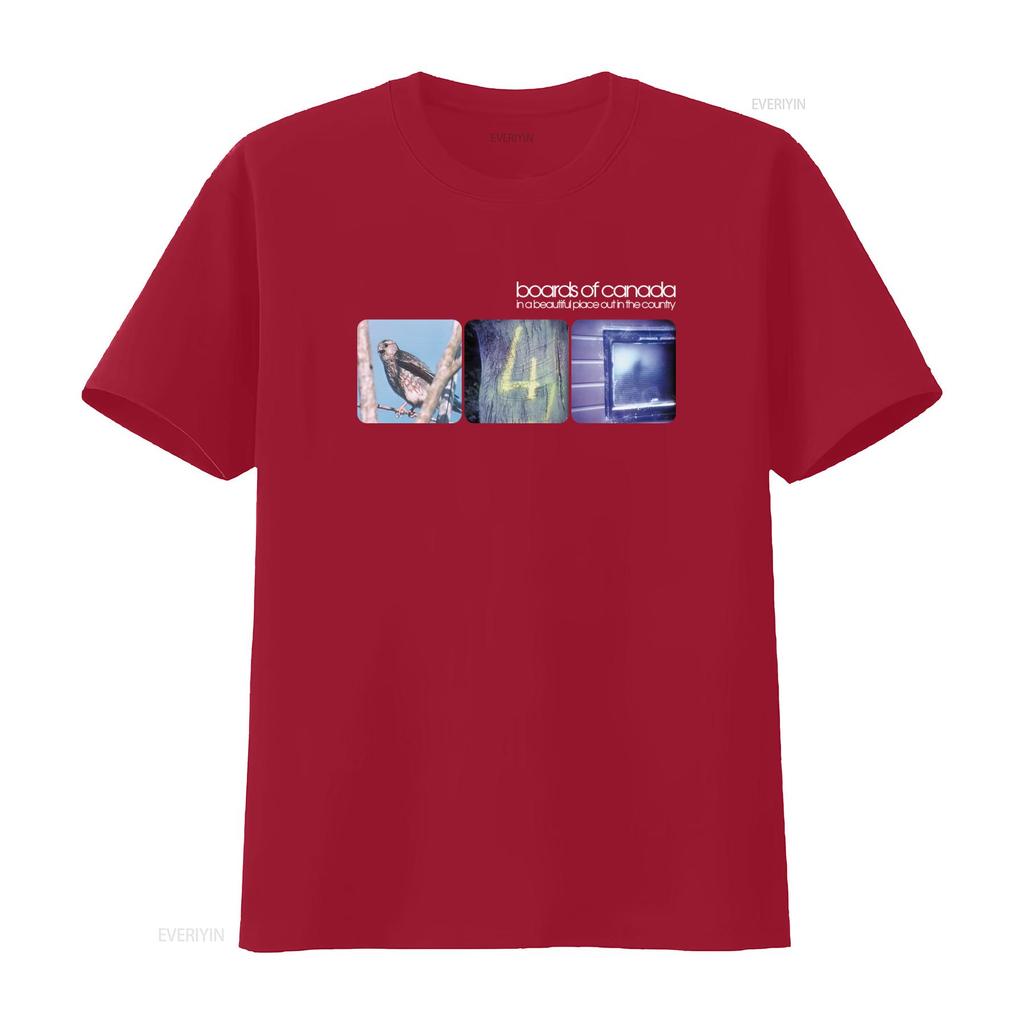 Boards Of Canada T Shirt In A Beautiful Place Out The Country Vintage Band Merch Retro Style Ambient Free Delivery US Vintage