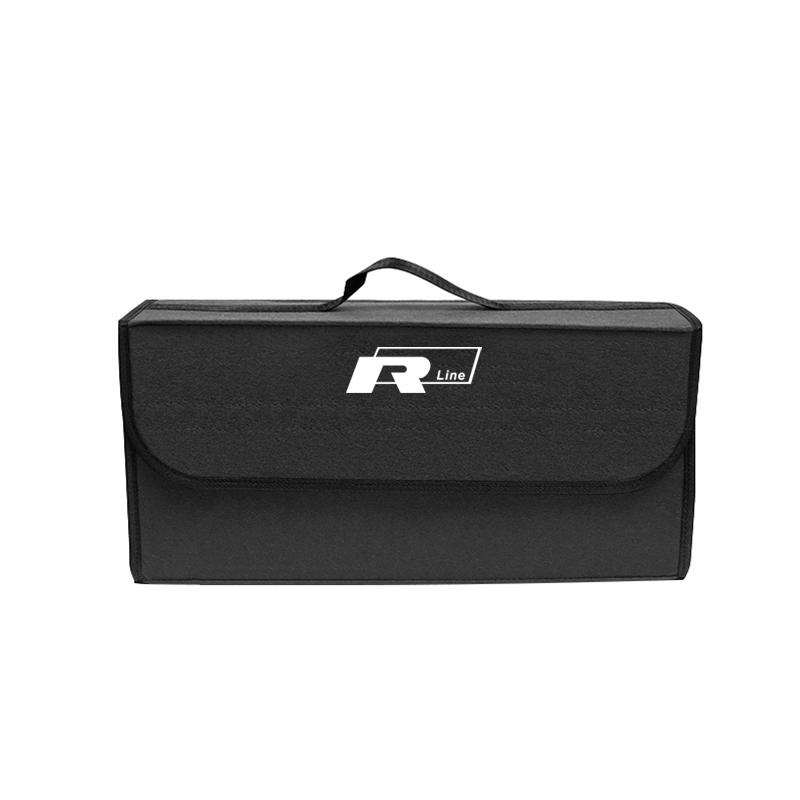 hijk1 Car keychain/VW Car Trunk Organizer Box Large Capacity Folding Storage Bag For VW GTI Polo Golf Passat Tiguan CC Arteon Jetta B6