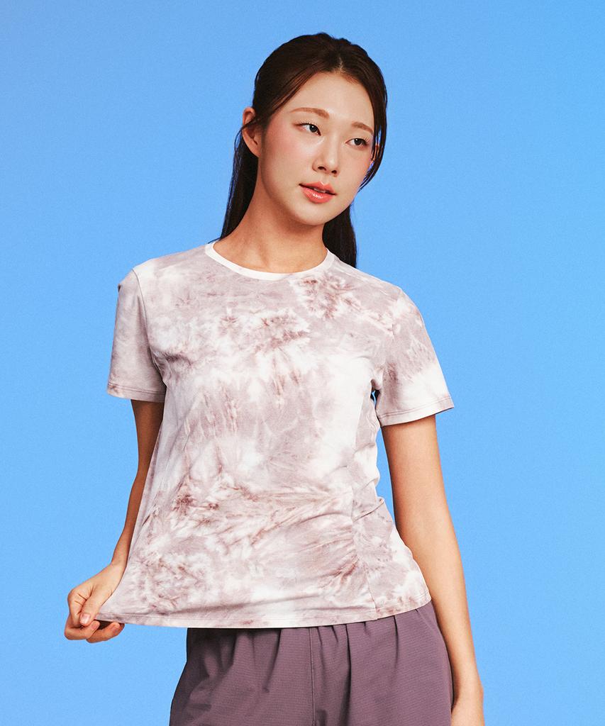 MUSINSA STANDARD SPORTS T-shirt a maniche corte da donna, tinta, ad asciugatura rapida (3 colori)