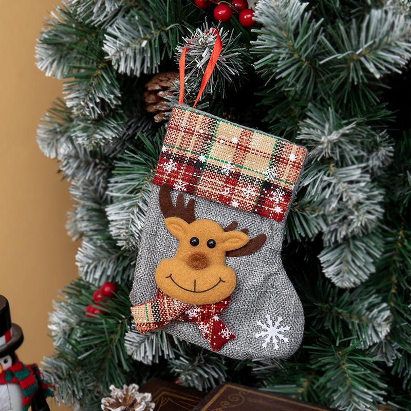 Christmas decorations, Christmas socks, Christmas tree ornaments, gift bags, gift bags, kindergarten candy socks