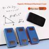Magnetic Dual-Use Whiteboard & Chalk Duster - Washable, Easy Erase, Dust-Free Brush