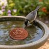 10cm Bird Bath Disk Round Cleaning Plate Bird Bath Water Fountain  for Garden Patio Lawn Fountain