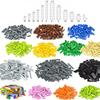 DIY Creative Thin Building Blocks Figures Bulk Sets City Classic Smooth Thick Construction Bricks Assembly Educational Kid Toys