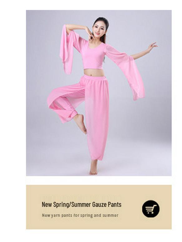 Women's Yoga & Dance Modal Pants Set with Chest Pad