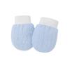 Newborn Beanie Hat Mittens Socks Set Lightweight Beanie Cotton Gloves No Scratch Mitten For Boys Girls