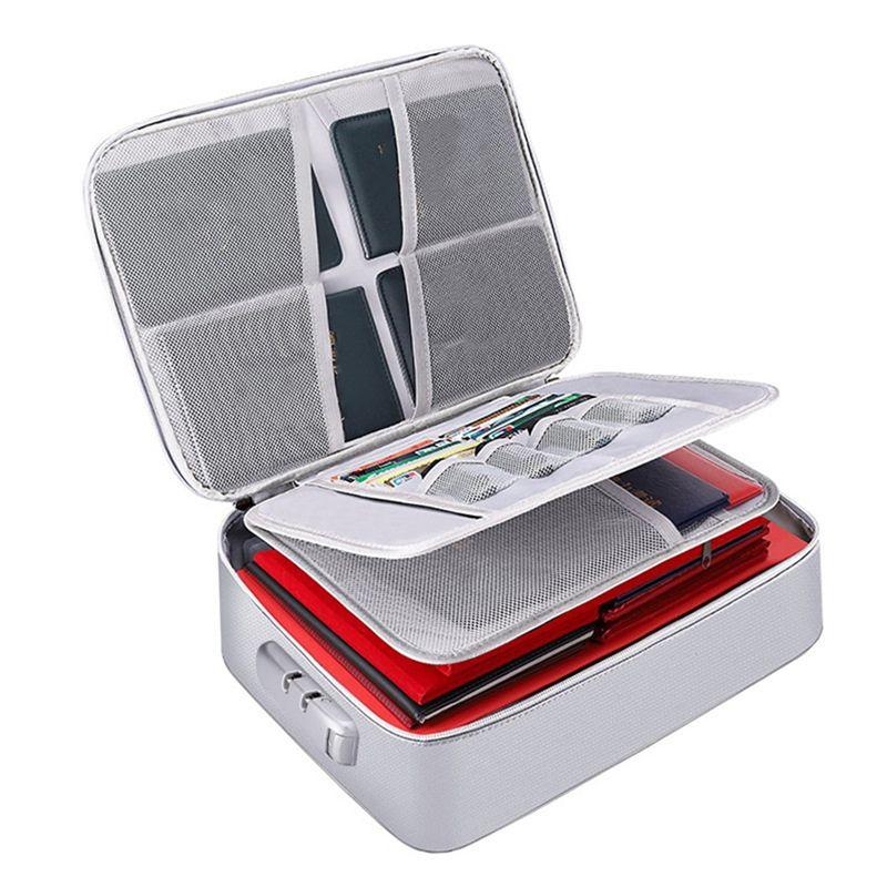 A84E-Safety Waterproof Document Storage Bag Large Capacity Document Storage Bag Document Storage Bag