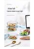 Microwaveable Glass Lunch Bento Box - Salad & Fresh Storage Container
