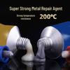 Colla epossidica bicomponente DuAo per riparazioni metalliche ad alta temperatura