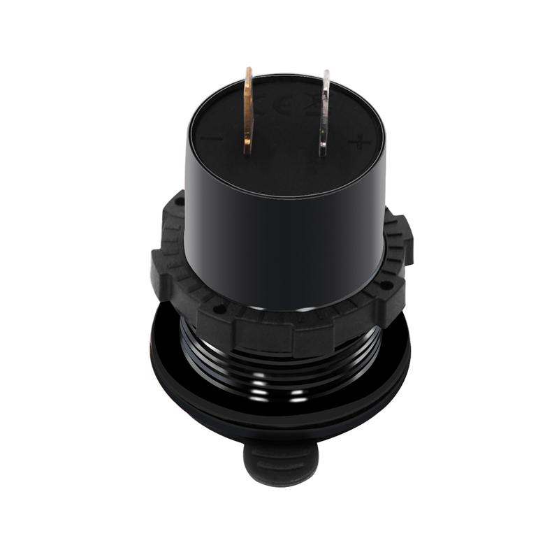 LMoDri Car Quick Charger Intelligent QC 3.0 Power Adapter Dual USB Vehicle DC 12 V-24 V Cigarette Socket Lighter 2 Port