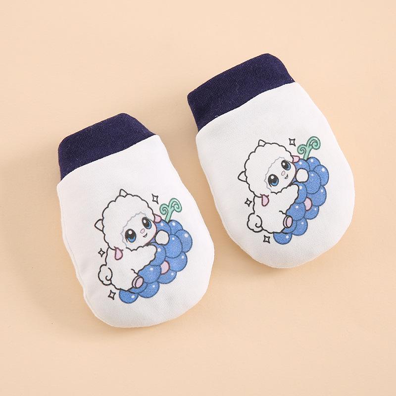 Gants Bébé Respirants en Maille Anti-Rayures - Mordables, Protection des Mains Printemps/Été pour Nouveau-nés