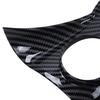 Car Air Conditioning CD Panel Cover Trims Frame 6.5in AC CD Panel Sticker Carbon Fiber For Mini Cooper F55 F56 F57 2014-2025