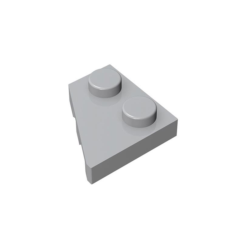 Non-Toxic Moc 10Pcs 24299 Wedge Plate 2X2 Building Blocks Kit Left Board Bricks Educational Particle Diy Toys Children Birthday Kid Gift