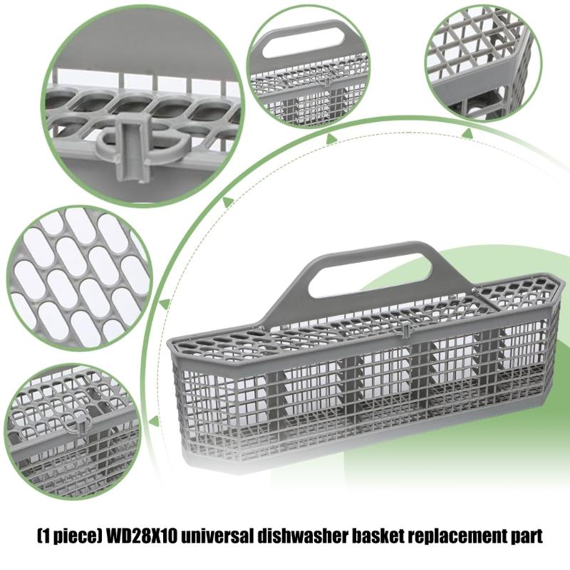 Multifunctional Dishwasher Utensilx Container Plastic Cutlery Holder for Dishwasher of Various Small Kitchen Gadget