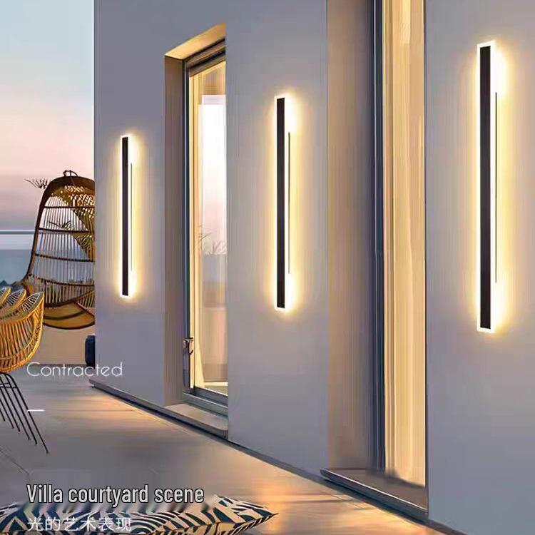 Waterproof LED Outdoor Wall Light for Courtyard, Balcony, and Villa