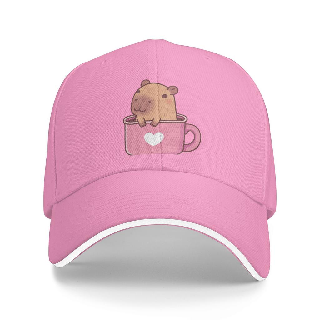 Kapybara   Keps Baseballkeps Var Cappy Trendig Truckerkeps Sommar Unisex Unisex Utomhus Sport Snapbackkeps