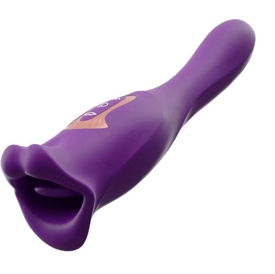 Saugvibrator für Frauen Masturbator für Frauen Klitorisstimulator Nippelstimulator Vaginalvibrator Zungensimulator Erwachsenenspielzeug