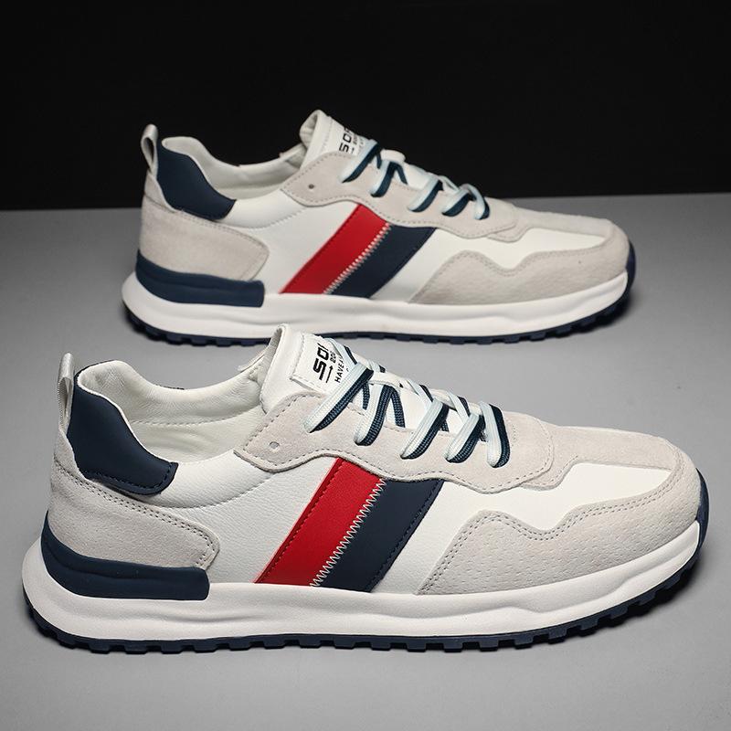 

Men s shoes 2024 winter new Forrest Gump men s shoes versatile fashion casual sports shoes small youth low-top student tide shoes 39 белый