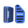SAWAKAKI Move LA150S LA160S Dedicated Design Logo Aluminum Accelerator Pedal Brake Pedal Covers of & (Set 2) (Blue)