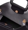 Radiant With Frame Handle Multi Shoulder Bag G01-P5918003 Black