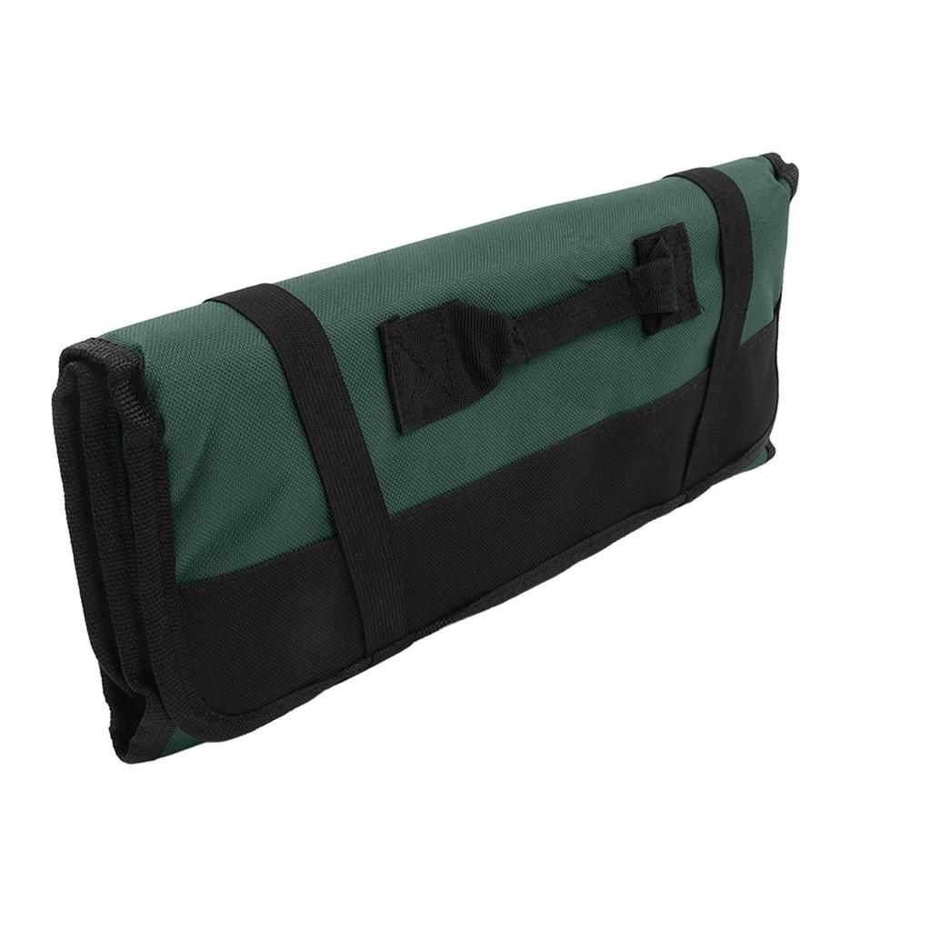 Multifunktionell verktygsrullväska Förtjockad Oxford-duk Slitstyrka Vattentät Bärbar verktygsrulle