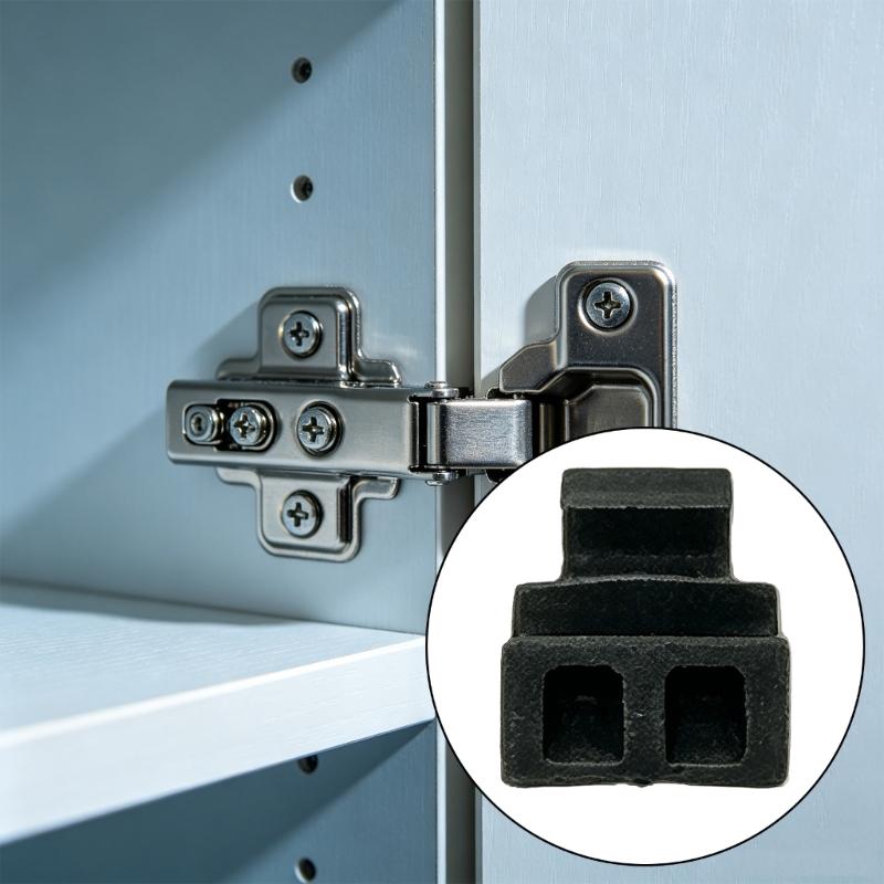 50Pcs Plastic Hinge Stoppers Cabinet Hinge Restrictor 86 Degree Angles Restriction Hinges Clip For Cabinet Doors