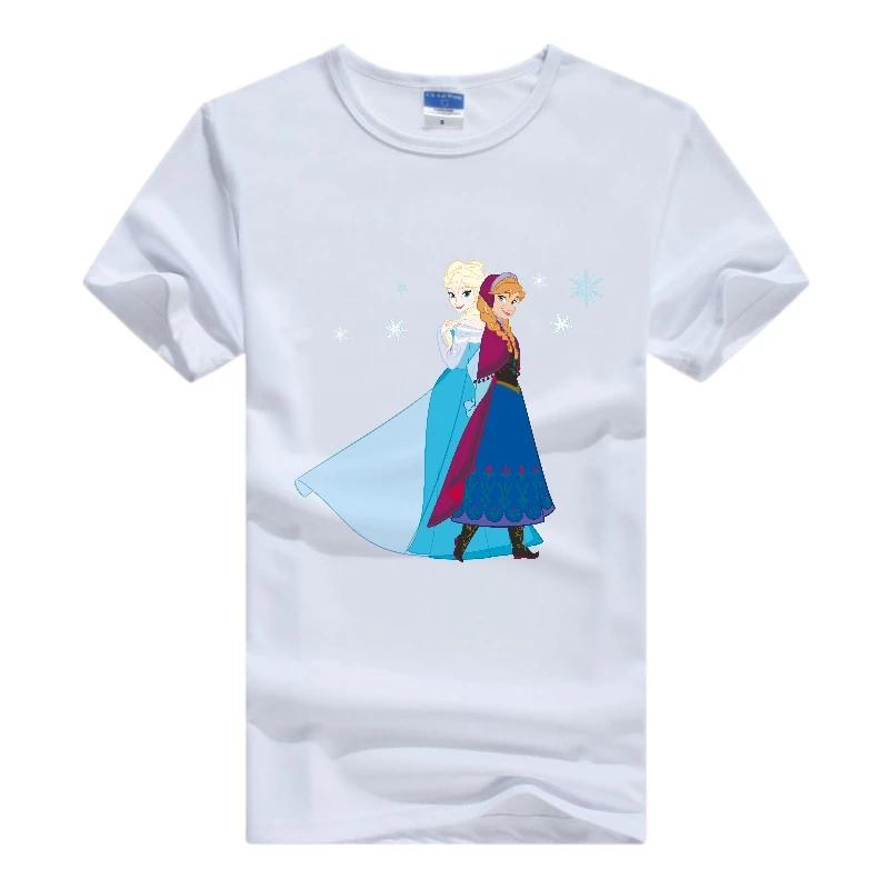 Casual Frozen Anna Aisha Princess Ladies Tops Disney Cartoon Tshirt Women T Shirts Clothing Short Sleeve Oversized Girl Blouses