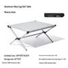 Deli NX21665056 Portable Aluminum Camping Roll-Up Table